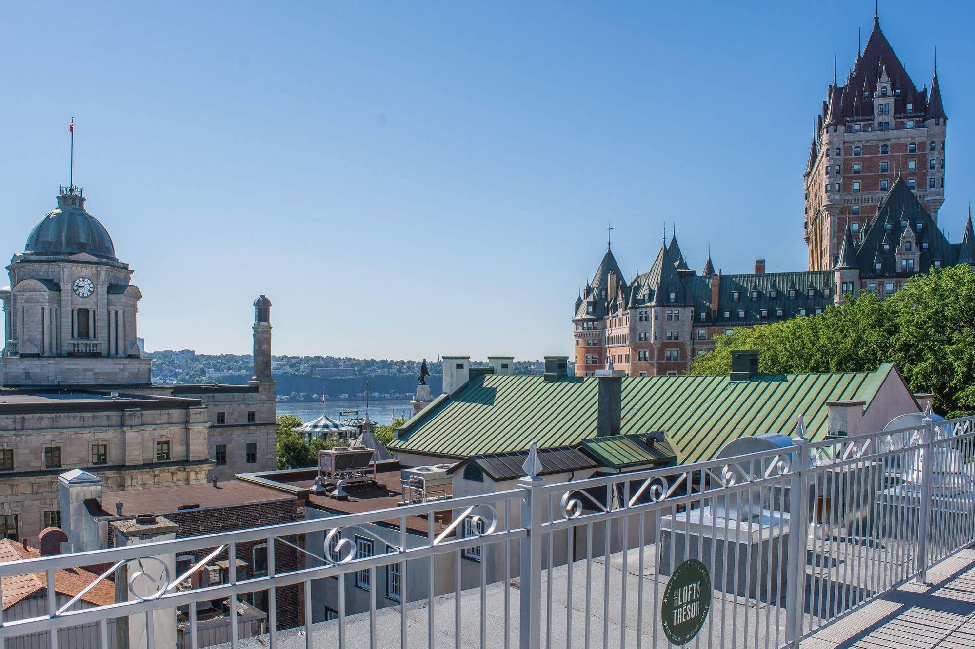 Les Lofts Du Tresor - Par Les Lofts Vieux-Quebec Lejlighed Eksteriør billede